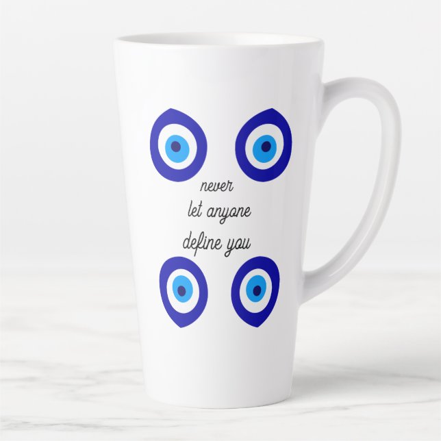 EVIL EYE LATTE MUG (Right)