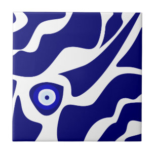 Evil Eye Lava Pattern Tile