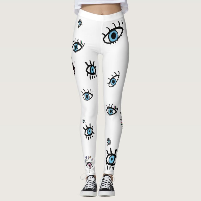 Evil Eye Leggings (Front)