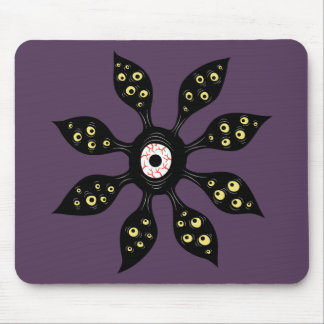 Evil Eye Monster Creepy Weird Gothic Art Mouse Mat