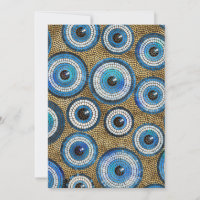 Evil Eye Mosaic Tile Pattern