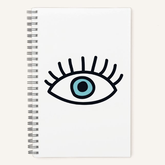 Evil eye notebook (Front)