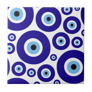 Evil Eye Pattern, Greek Eye, Turkish Eye, Nazar Tile