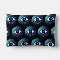 Evil Eye Pattern Makeup Bag Cosmetic Pouch