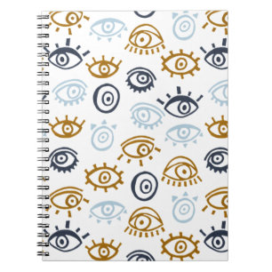 Evil Eye Pattern Notebook