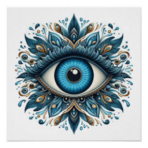 Evil eye poster