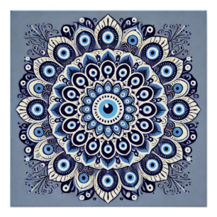 Evil eye poster