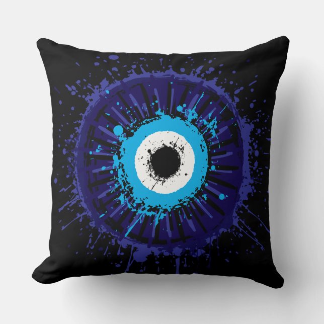 Evil Eye Protection Cushion (Front)