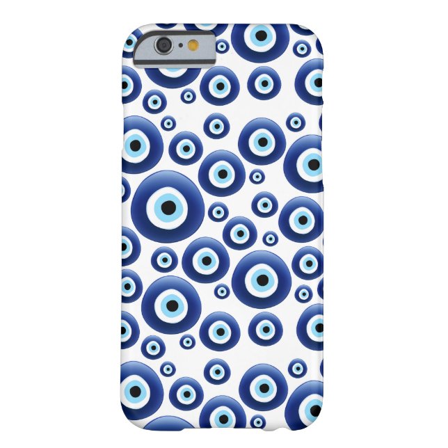 Evil Eye Protection Mediterranean iPhone 6 case (Back)