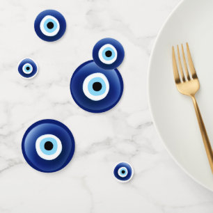 Evil Eye Protection Mediterranean Lucky Charm Confetti