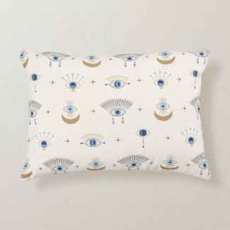 Evil Eye Protection Pattern Lumbar Pillow