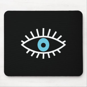 Evil Eye Protection Spiritual Aesthetic Yoga Esote Mouse Mat