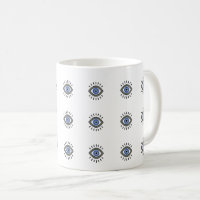 Evil eye protection symbol, blue eye