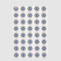 Evil eye protection symbol, blue eye