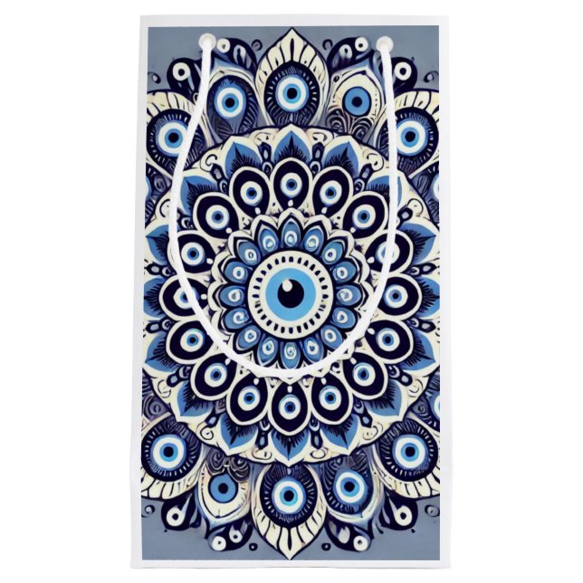 Evil eye small gift bag (Front)