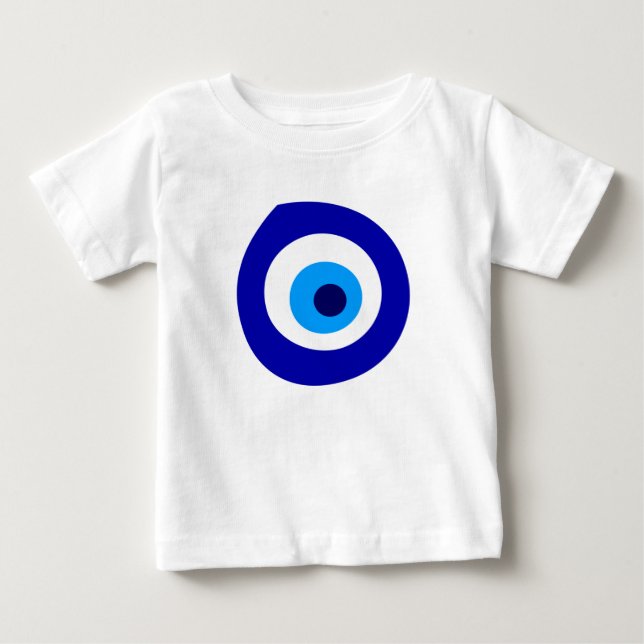 Evil eye symbol baby T-Shirt (Front)
