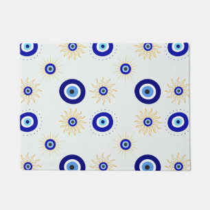 Evil Eye Symbol Doormat