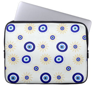 Evil Eye Symbol Laptop Sleeve