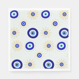 Evil Eye Symbol Napkin