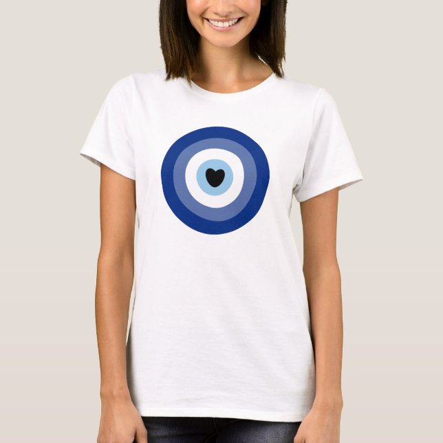 Evil Eye Symbol Protection T-Shirt (Front)