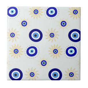 Evil Eye Symbol Tile