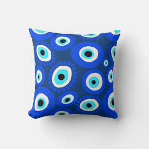 Evil Eye Symbolic Protector From Evil Cushion