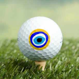 Evil Eye Talisman & Arabic Amulet / Golf Ball