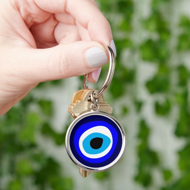 Evil Eye Talisman & Arabic Amulet /Turkish, Greek  Key Ring (Hand)