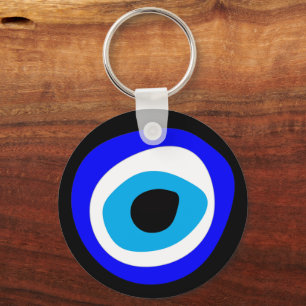 Evil Eye Talisman & Arabic Amulet /Turkish, Greek Key Ring