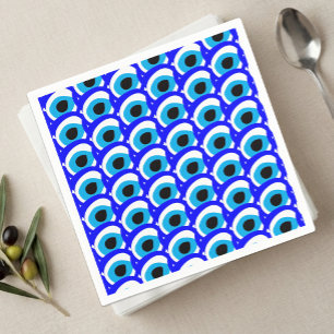 Evil Eye Talisman & Arabic Amulet /Turkish, Greek Napkin