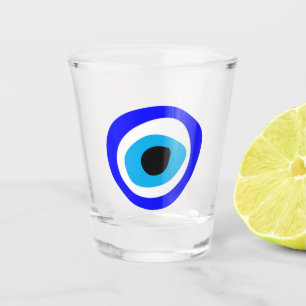 Evil Eye Talisman & Arabic Amulet /Turkish, Greek  Shot Glass