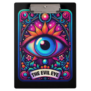 Evil Eye Tarot Mystical Protection Clipboard
