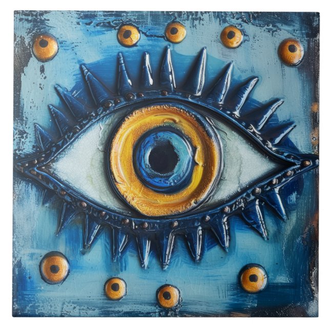 Evil Eye Tile (Front)