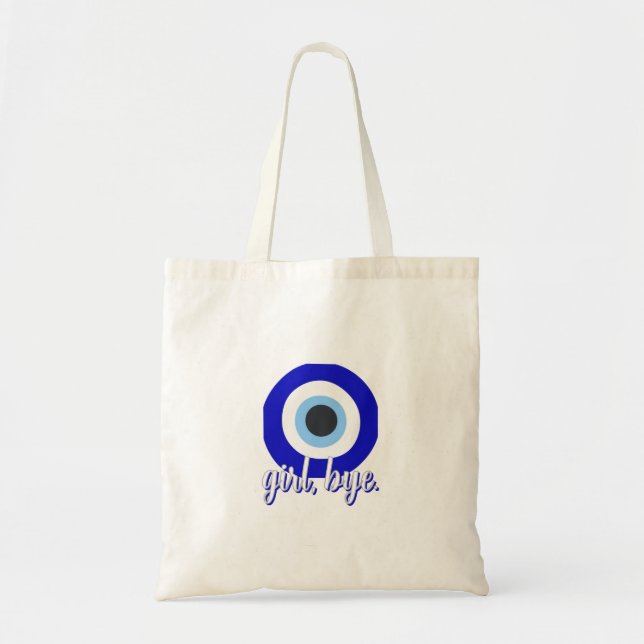 evil eye  tote bag (Front)