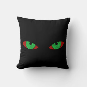 Evil Eyes American Mojo Pillow