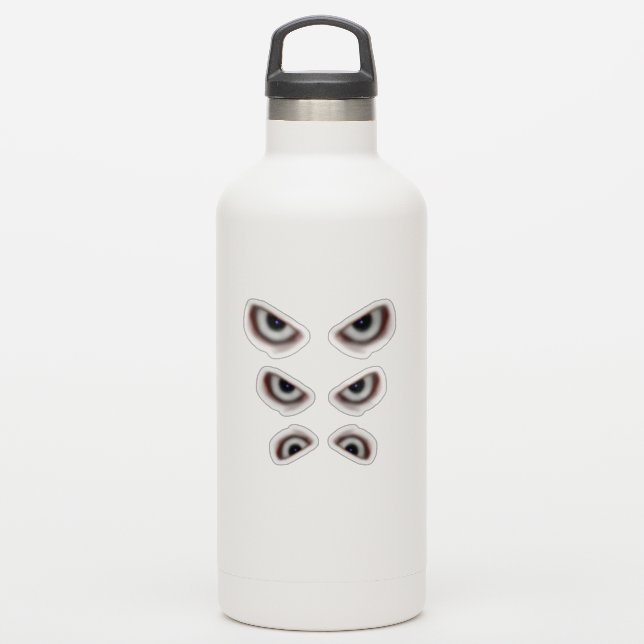 Evil Eyes / Creepy Eyes Halloween (Waterbottle)