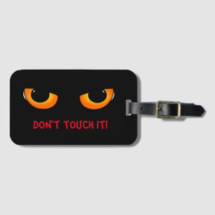 Evil eyes luggage tag
