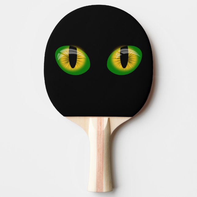 Evil eyes ping pong paddle (Front)