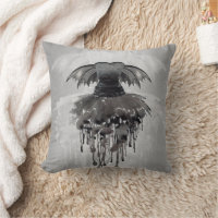 Evil Fairy Gown | Gothic Black Vampy Rock Sheen