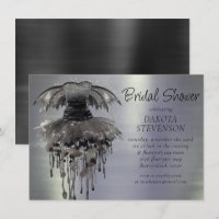 Evil Fairy Gown | Gothic Black Vampy Rock Sheen