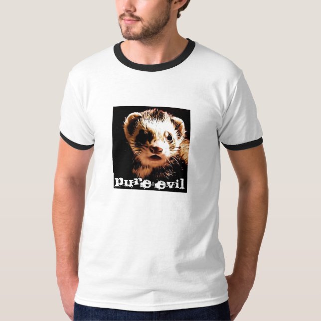 Evil Ferret T-Shirt (Front)
