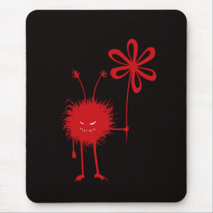 Evil Flower Bug mousepad