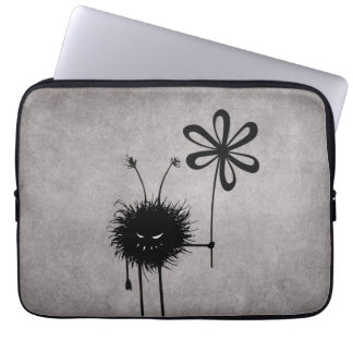 Evil Flower Bug Vintage 13in Laptop Sleeve