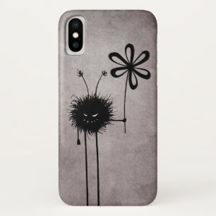 Evil Flower Bug Vintage iPhone X Case