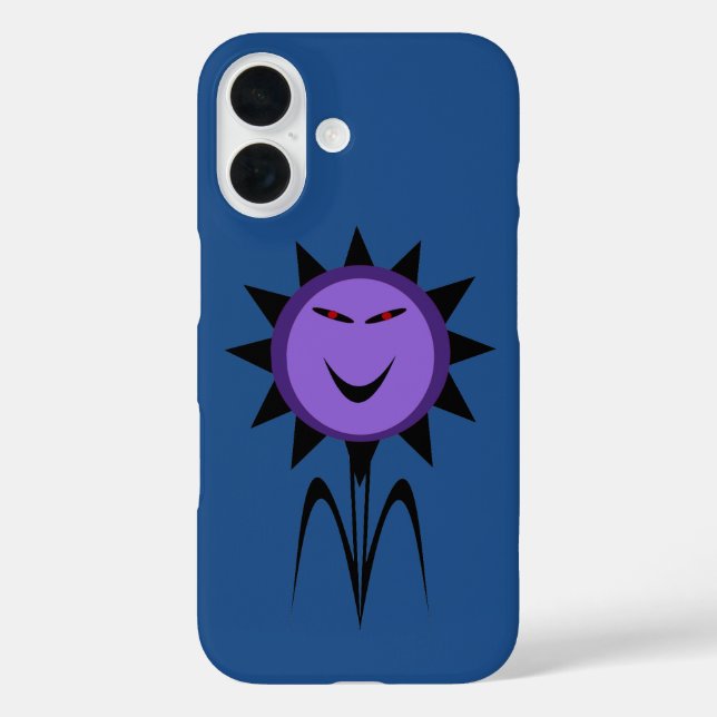 Evil Flower Kawaii Goth Halloween Case-Mate iPhone Case (Back)