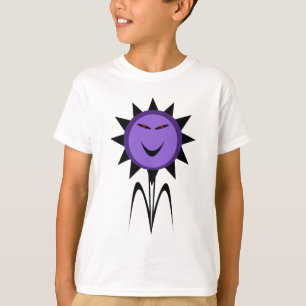 Evil Flower Kawaii Goth Halloween T Shirt
