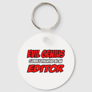Evil Genius...Editor Key Ring