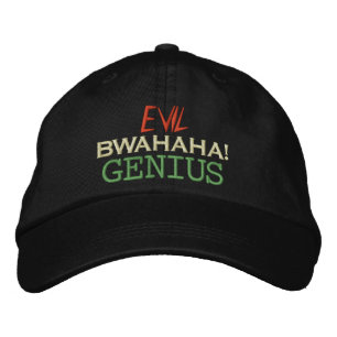 Evil Genius Embroidered Hat