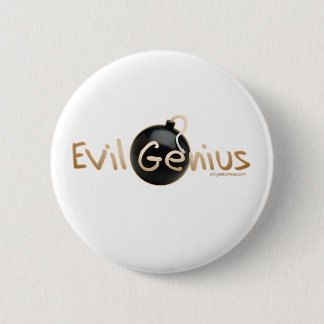 Evil Genius Logo 6 Cm Round Badge