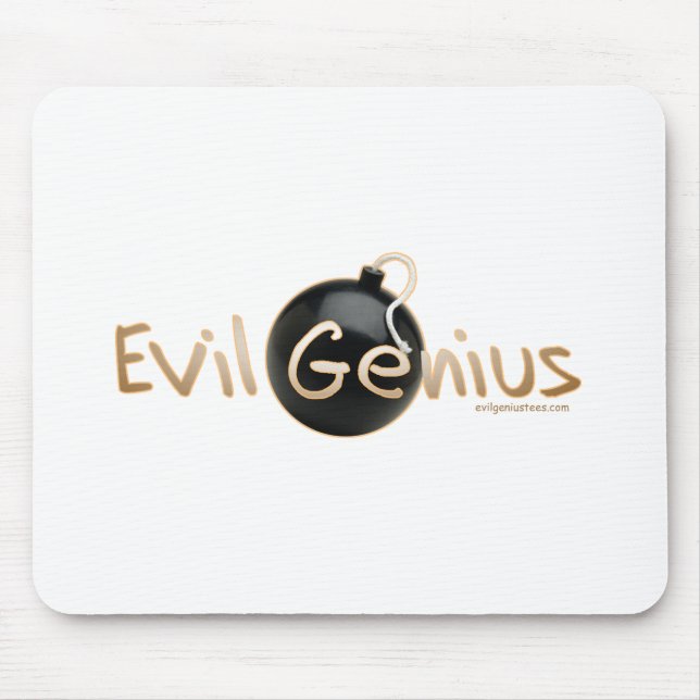 Evil Genius Logo Mouse Mat (Front)